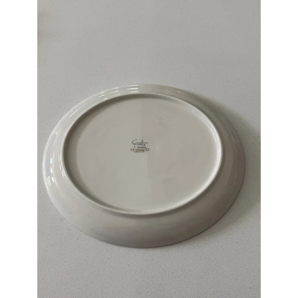 Syracuse China Carefree Vintage Grape Leaf Oval Serving Platter Made in USA‎